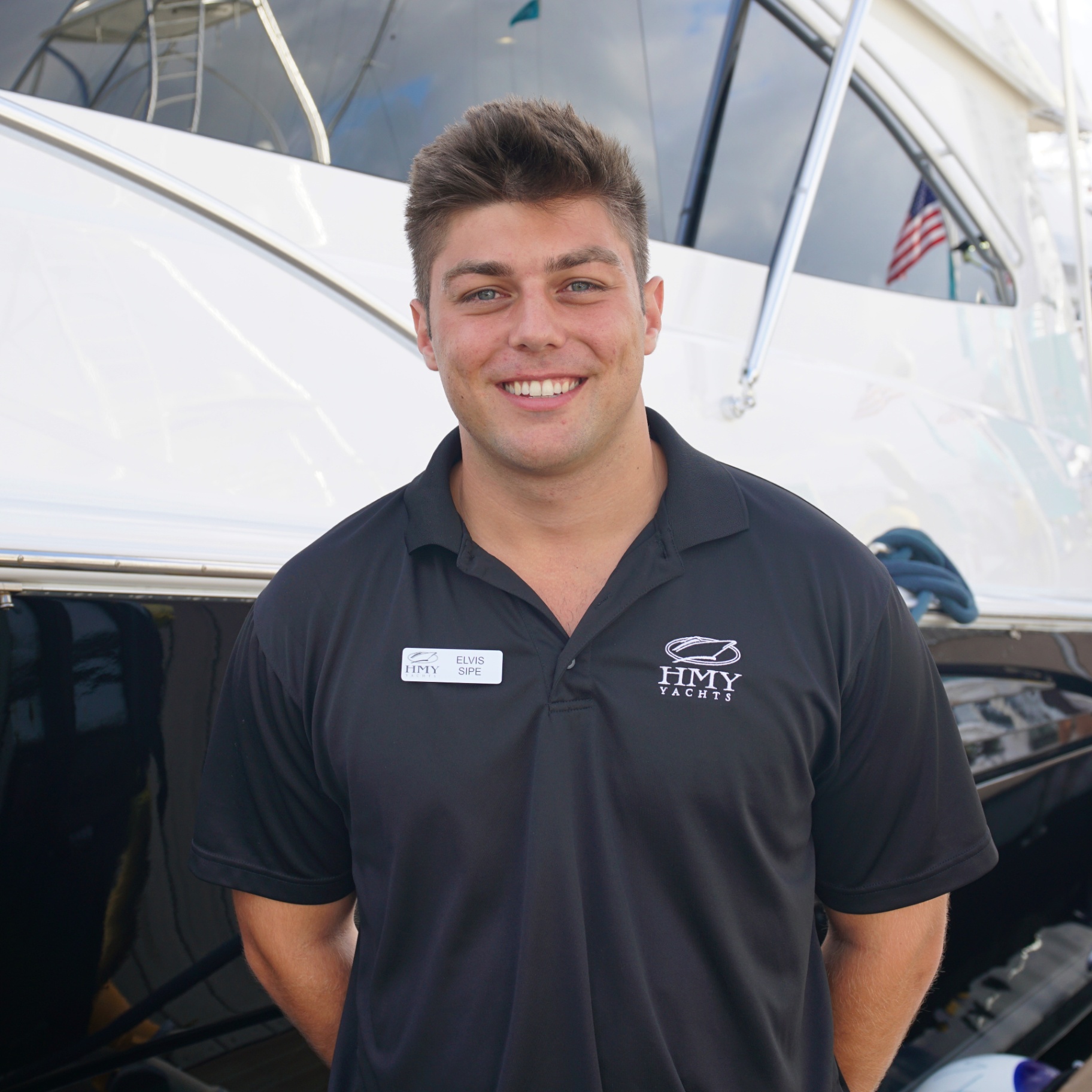 Elvis Sipe, yacht broker with HMY Yacht Sales